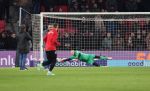 Eindhoven, 27 Januari 2023 
PSV-Almere City, eindstand 2-0
Oud Albert Heijn acteur Harry Piekema als keepers bij PSV onder de rust