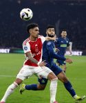 Amsterdam, 3 Februari 2024 AJAX-PSV, eindstand 1-1
Kompetitie Seizoen 2023-2024
Ismael Saibari en Tristan Gooijer