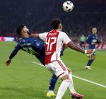Amsterdam, 3 Februari 2024 AJAX-PSV, eindstand 1-1
Kompetitie Seizoen 2023-2024
Ismael Saibari en Tristan Gooijer