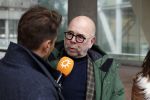 Den haag 16 februari 2024
Rechtszaak tussen vermeende verkrachter van Maxime Meiland in de rechtbank van Den Haag. Leroy Molkenboer Martien Meiland en Erica Meiland zijn er ook bij. De schrijver van het boek Jan Dijkgraaf