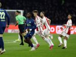 Amsterdam, 3 Februari 2024 AJAX-PSV, eindstand 1-1
Kompetitie Seizoen 2023-2024
Johan Bakayoko Devyne Rensch en Kristian Hlynsson