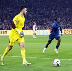 Amsterdam, 3 Februari 2024 AJAX-PSV, eindstand 1-1
Kompetitie Seizoen 2023-2024
Johan Bakayoko en Diant Ramaj
