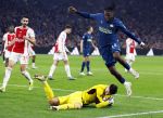 Amsterdam, 3 Februari 2024 AJAX-PSV, eindstand 1-1
Kompetitie Seizoen 2023-2024
Johan Bakayoko en Diant Ramaj