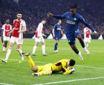 Amsterdam, 3 Februari 2024 AJAX-PSV, eindstand 1-1
Kompetitie Seizoen 2023-2024
Johan Bakayoko en Diant Ramaj