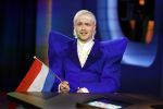 Hilversum 29 februari 2024
Joost Klein presenteert het liedje Europapa bij de show van Arjan Lubch op het mediapark.