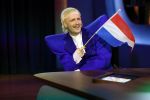 Hilversum 29 februari 2024
Joost Klein presenteert het liedje Europapa bij de show van Arjan Lubch op het mediapark.