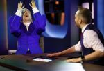 Hilversum 29 februari 2024
Joost Klein presenteert het liedje Europapa bij de show van Arjan Lubch op het mediapark.
