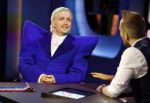 Hilversum 29 februari 2024
Joost Klein presenteert het liedje Europapa bij de show van Arjan Lubch op het mediapark.