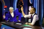 Hilversum 29 februari 2024
Joost Klein presenteert het liedje Europapa bij de show van Arjan Lubch op het mediapark.