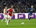Amsterdam, 3 Februari 2024 AJAX-PSV, eindstand 1-1
Kompetitie Seizoen 2023-2024
Jordan Henderson