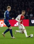 Amsterdam, 3 Februari 2024 AJAX-PSV, eindstand 1-1
Kompetitie Seizoen 2023-2024
Kenneth Taylor en Jerdy Schouten