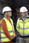 Eindhoven 1 februari 2024
Koningin Maxima op bezoek bij Renewi in Eindhoven .