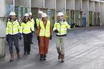 Eindhoven 1 februari 2024
Koningin Maxima op bezoek bij Renewi in Eindhoven .