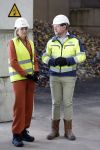 Eindhoven 1 februari 2024
Koningin Maxima op bezoek bij Renewi in Eindhoven .