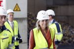 Eindhoven 1 februari 2024
Koningin Maxima op bezoek bij Renewi in Eindhoven .