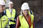 Eindhoven 1 februari 2024
Koningin Maxima op bezoek bij Renewi in Eindhoven .