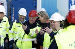 Eindhoven 1 februari 2024
Koningin Maxima op bezoek bij Renewi in Eindhoven .