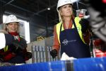 Eindhoven 1 februari 2024
Koningin Maxima op bezoek bij Renewi in Eindhoven .