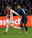 Amsterdam, 3 Februari 2024 AJAX-PSV, eindstand 1-1
Kompetitie Seizoen 2023-2024
Kristian Hlynsson en Sergino Dest