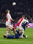 Amsterdam, 3 Februari 2024 AJAX-PSV, eindstand 1-1
Kompetitie Seizoen 2023-2024
Luuk de Jong met Kenneth Taylor Jorrel Hato Borna Sosa en Mauro Junior