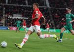 Eindhoven, 27 Januari 2023 
PSV-Almere City, eindstand 2-0
Noa Lang