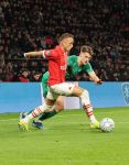 Eindhoven, 27 Januari 2023 
PSV-Almere City, eindstand 2-0
Noa Lang