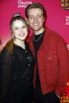 Amstelveen 29 januari 2024
Premiere Kraaij en Kroon van Soy Kroon en Johnny Kraaijkamp in schouwburg in Amstelveen. Pamela Kroes met haar partner