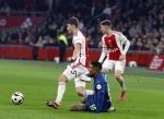 Amsterdam, 3 Februari 2024 AJAX-PSV, eindstand 1-1
Kompetitie Seizoen 2023-2024
Patrick v Aanholt en Anton Gaaei