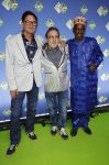 Hilversum 27 januari 2024
Zapp awards in studio 21 . Pieter van Rijn, Albert Jan van Rees en Alpha Oumar Barry