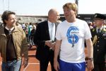 Amsterdam 18 april 2010
Prins Willem Alexander neemt deel aan Run for water vanuit het Olympisch stadion.
Peter Smulders bv