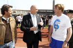 Amsterdam 18 april 2010
Prins Willem Alexander neemt deel aan Run for water vanuit het Olympisch stadion.
Peter Smulders bv