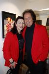 Laren 13 februari 2024
Presentatie nieuwe magazine van Niclole des Bouvrie in het Rosa Spier huis. Rene Le Blanc kwam met zijn  partner Jolanda