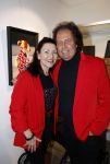 Laren 13 februari 2024
Presentatie nieuwe magazine van Niclole des Bouvrie in het Rosa Spier huis. Rene Le Blanc kwam met zijn  partner Jolanda
