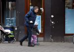 Amsterdam 20 januari 2024
Robert ten Brink op de fiets bij de Albert Heijn