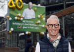 Hilversum 29 februari 2024
Presentatie Billboard van Rudolph v Veen die 40 jaar kok is .