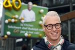 Hilversum 29 februari 2024
Presentatie Billboard van Rudolph v Veen die 40 jaar kok is .