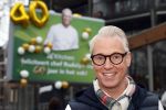 Hilversum 29 februari 2024
Presentatie Billboard van Rudolph v Veen die 40 jaar kok is .