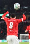 Eindhoven, 27 Januari 2023 
PSV-Almere City, eindstand 2-0
Sergino Dest
