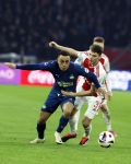 Amsterdam, 3 Februari 2024 AJAX-PSV, eindstand 1-1
Kompetitie Seizoen 2023-2024
Sergino Dest en Anton Gaaei