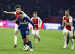 Amsterdam, 3 Februari 2024 AJAX-PSV, eindstand 1-1
Kompetitie Seizoen 2023-2024
Sergino Dest en Anton Gaaei