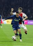 Amsterdam, 3 Februari 2024 AJAX-PSV, eindstand 1-1
Kompetitie Seizoen 2023-2024
Sergino Dest en Anton Gaaei