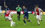 Amsterdam, 3 Februari 2024 AJAX-PSV, eindstand 1-1
Kompetitie Seizoen 2023-2024
Sergino Dest en Anton Gaaei