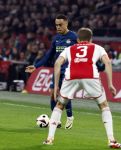 Amsterdam, 3 Februari 2024 AJAX-PSV, eindstand 1-1
Kompetitie Seizoen 2023-2024
Sergino Dest en Anton Gaaei