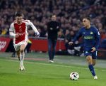 Amsterdam, 3 Februari 2024 AJAX-PSV, eindstand 1-1
Kompetitie Seizoen 2023-2024
Sergino Dest en Steven Berghuis
