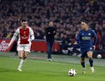 Amsterdam, 3 Februari 2024 AJAX-PSV, eindstand 1-1
Kompetitie Seizoen 2023-2024
Sergino Dest en Steven Berghuis