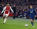 Amsterdam, 3 Februari 2024 AJAX-PSV, eindstand 1-1
Kompetitie Seizoen 2023-2024
Sergino Dest en Steven Berghuis