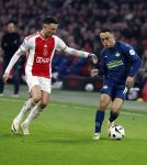 Amsterdam, 3 Februari 2024 AJAX-PSV, eindstand 1-1
Kompetitie Seizoen 2023-2024
Sergino Dest en Steven Berghuis