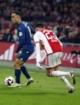 Amsterdam, 3 Februari 2024 AJAX-PSV, eindstand 1-1
Kompetitie Seizoen 2023-2024
Sergino Dest en Steven Berghuis