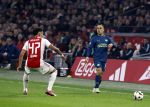 Amsterdam, 3 Februari 2024 AJAX-PSV, eindstand 1-1
Kompetitie Seizoen 2023-2024
Sergino Dest en Tristan Gooijer