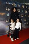 Amsterdam 3 februari 2024
Premiere Familie Vos in Pathe Arena. Sharon Doorson zwanger kwam met dochter en een vriendinnetje